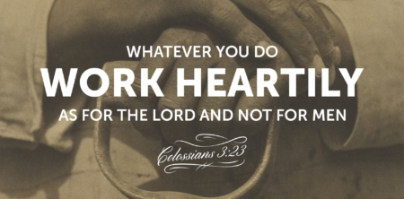 What Does God Say About Work?